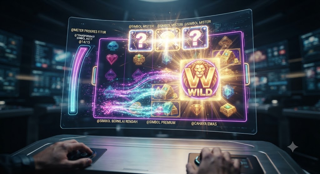 Analisis fitur transformasi simbol pada slot modern