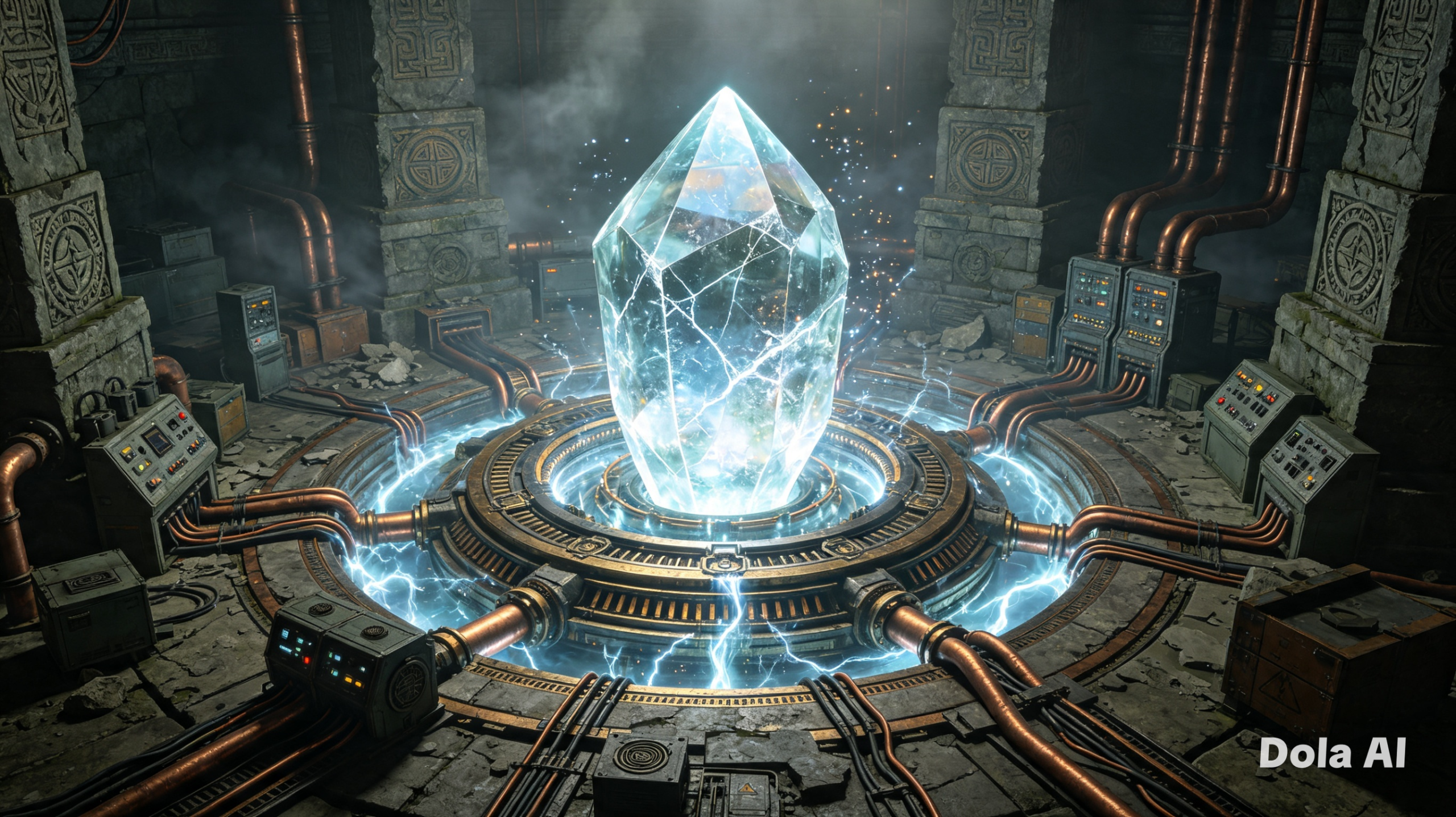 Analisis simbol kristal sebagai sumber energi dalam slot